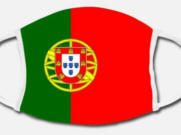 Gesichtsmaske-Portugal